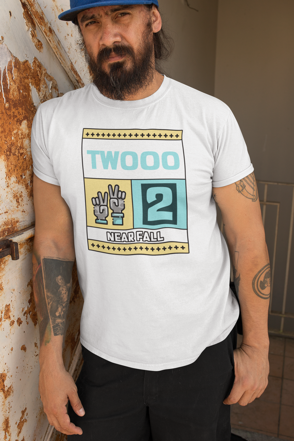 Two Near Fall - Pro Wrestling Shirt
