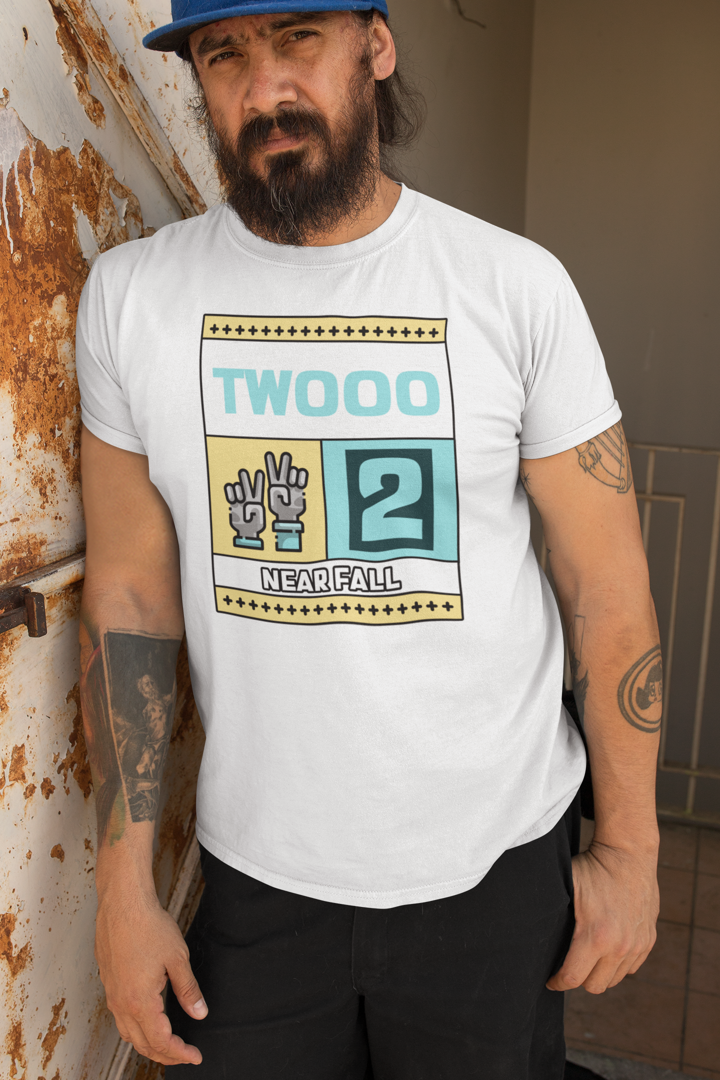 Two Near Fall - Pro Wrestling Shirt