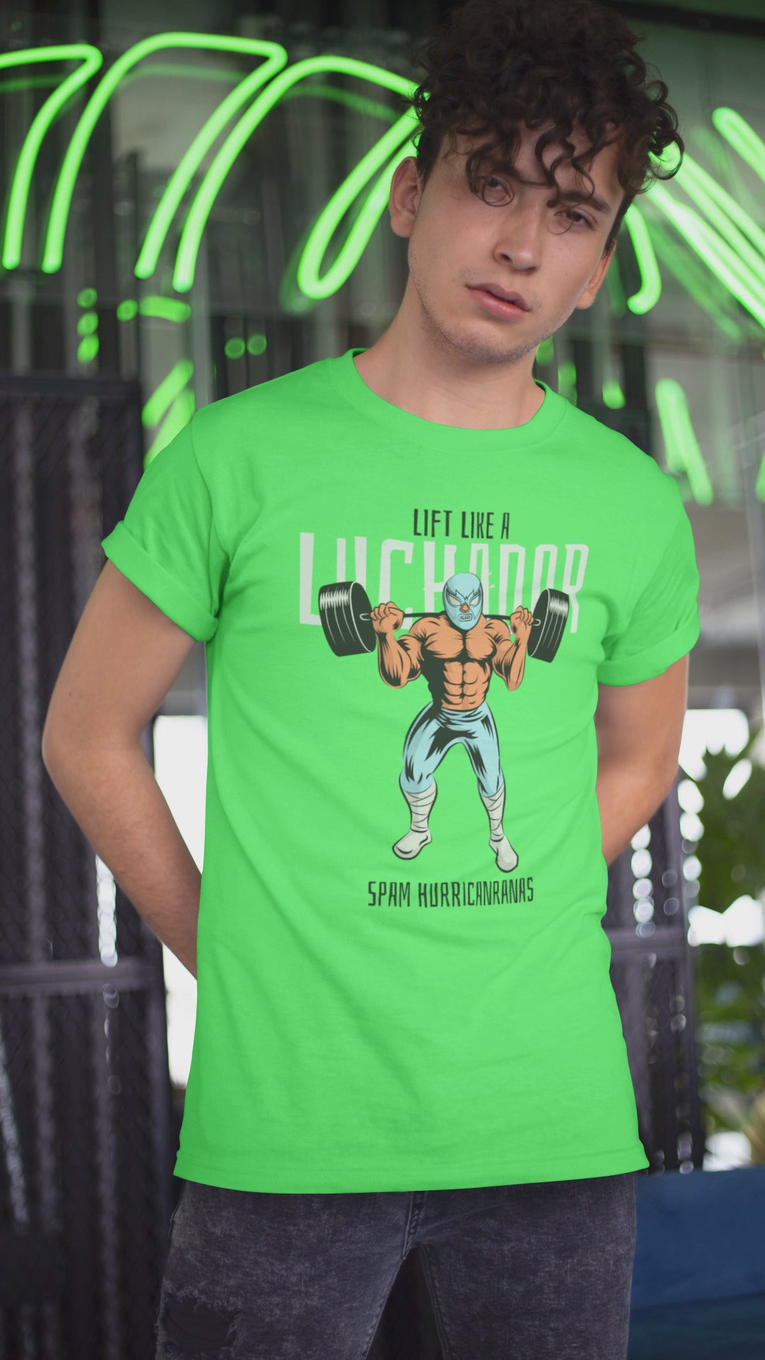 Spam Hurricanranas - Pro Wrestling Shirt