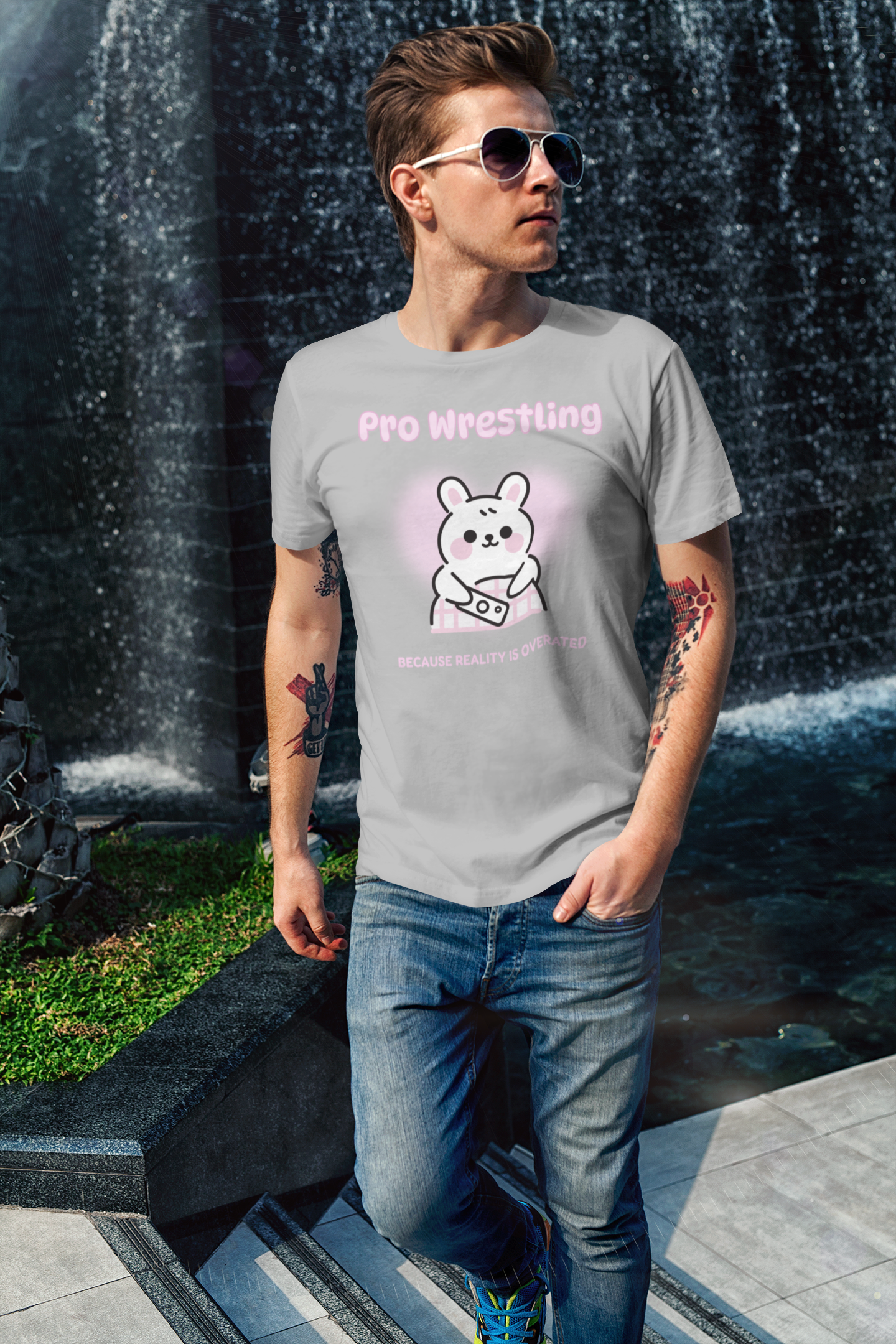 Reality is Overrated - Pro Wrestling Shirt